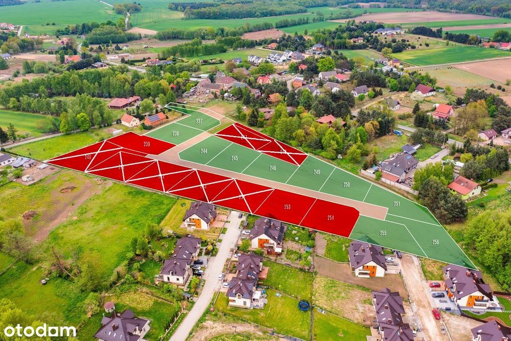 Działki budowlane w Piszkawie - Widok 2