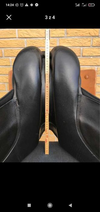 Siodło Caprilli dressage 17"