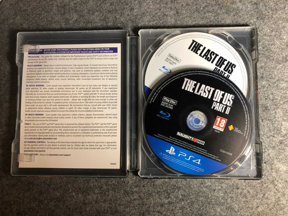The Last of Us Part 2 ps4 UK Limited Edition