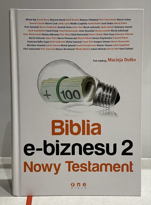 Książka „Biblia e-biznesu 2 Nowy Testament"