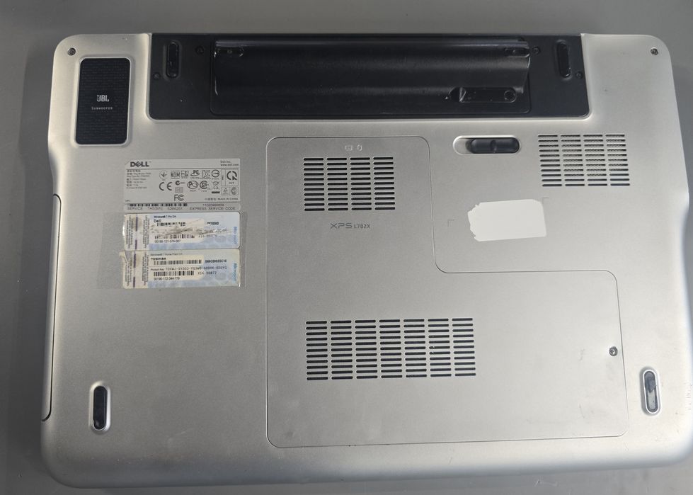 Laptop  17cali Dell l702x i7 12GB RAM dwa dyski