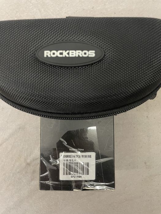 Okulary na rower z fotochromem ROCKBROS SP216BK