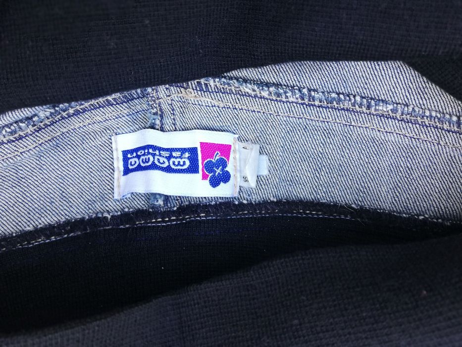 Spodnie jensowe ciążowe xl