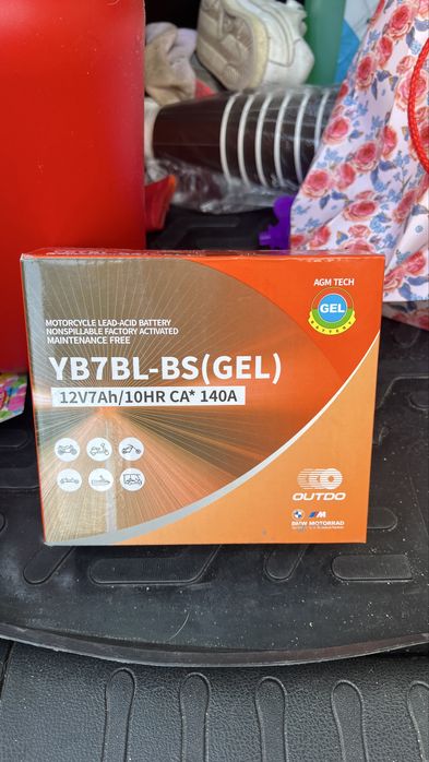 Акумулятор на мот