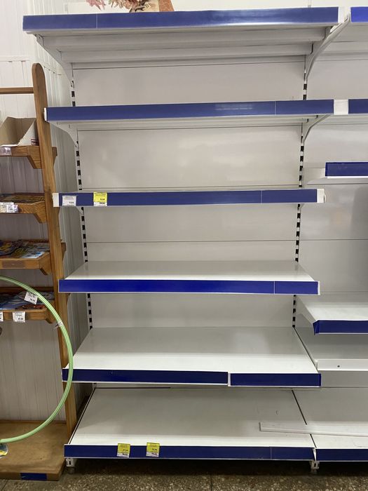 Комплектуючі до Стеллажів торгових  металічних