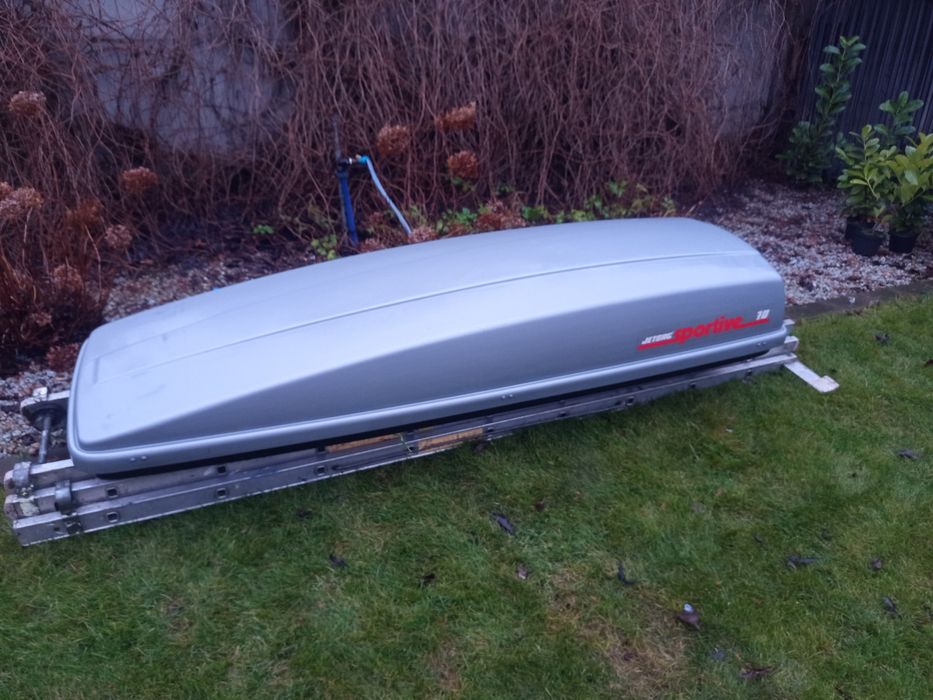 Box narciarski duży kompletny boks bagażnik dachowy Jetbag 320 l