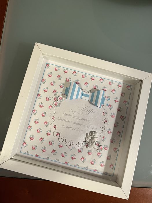 Quadro/ moldura para quarto de bébé