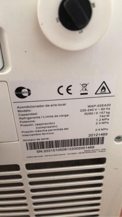 Ar  condicionado Equation