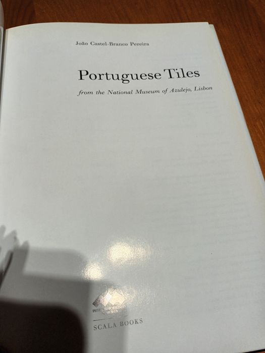 Fabuloso livro de azulejaria  de João Castel- Branco Pereira