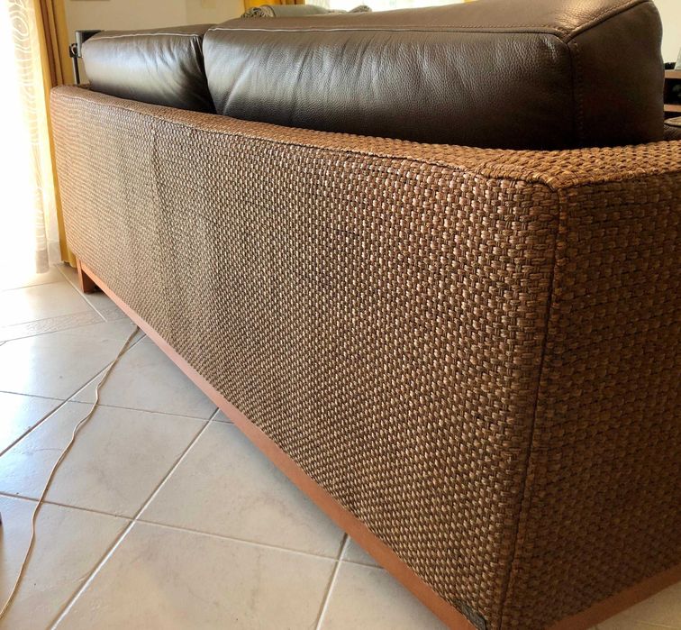 Sofa em pele marca Belar - PROMO