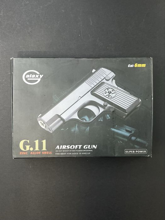 Металевий пістолет ТТ - модель G11 (іграшка)