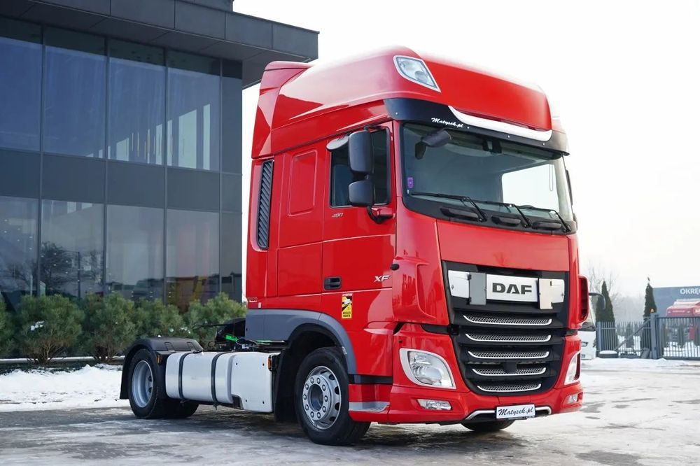 Daf Xf 480 / Low Deck / Mega / Regulowane Siodło / / Ssc /