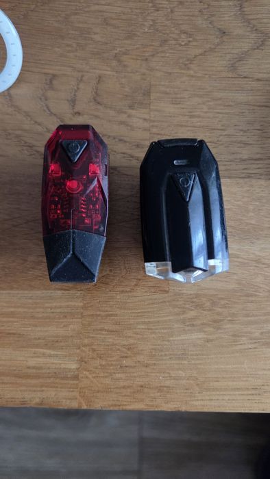 Lampki rowerowe Infini Lava Set I-260WR (Przód + Tył) USB