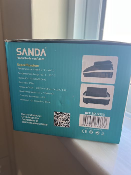 Detetor de notas falsas