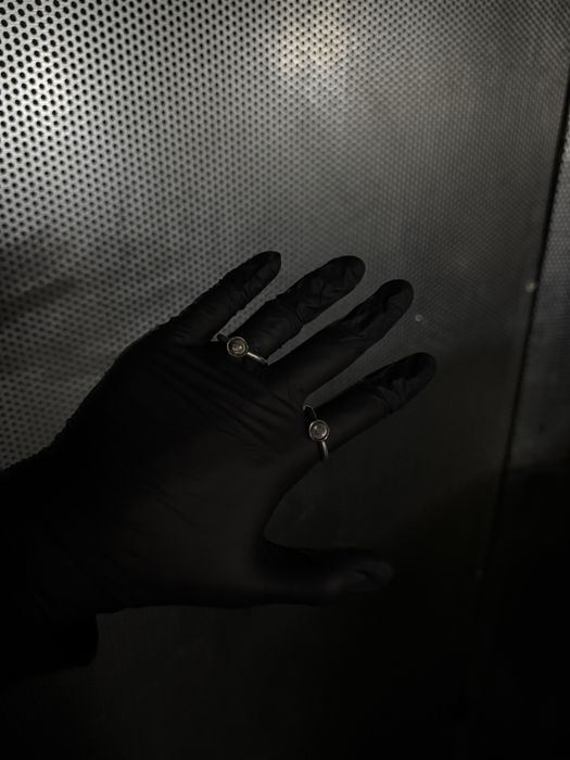 Boris Bidjan Saberi 925 Sterling Silver Double Ring