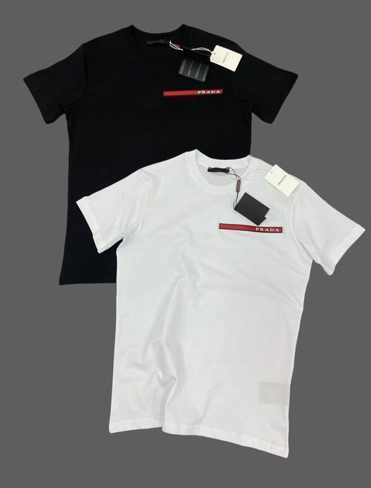 РАСПРОДАЖА! Футболка мужская Prada брендовая люкс
