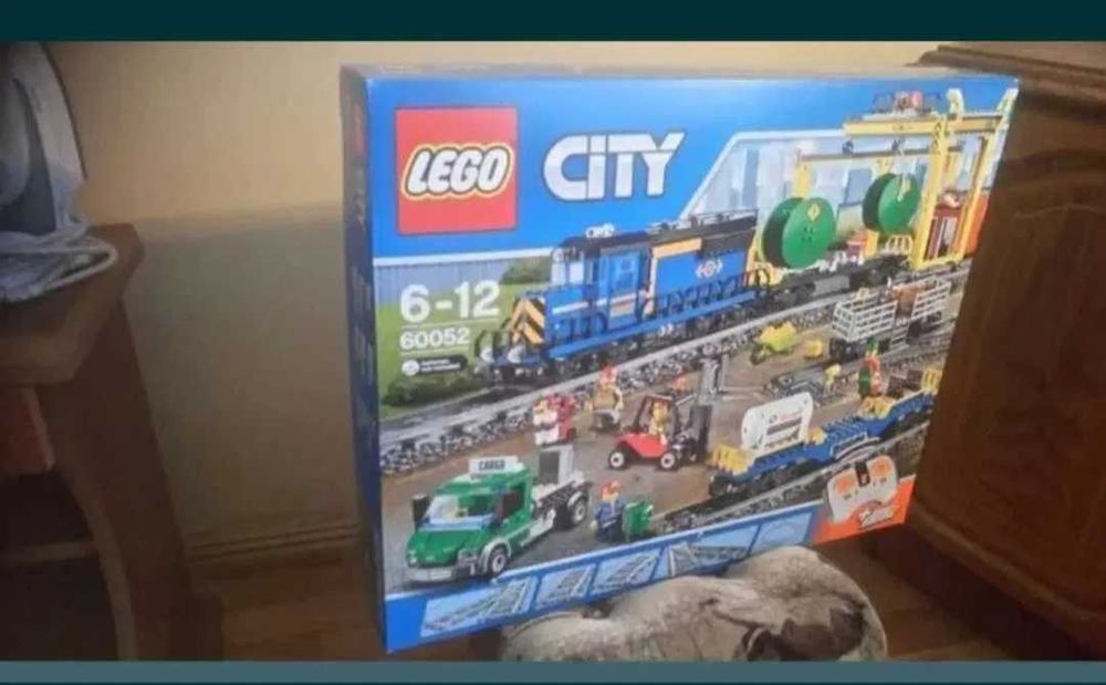 LEGO 60052 City nowe same puste opakowanie pusty karton czytaj opis