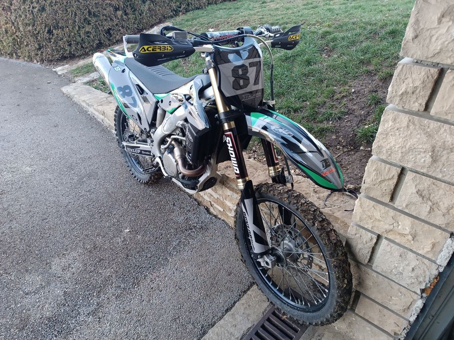 Kawasaki kxf 250 2014 motor refeito a novo