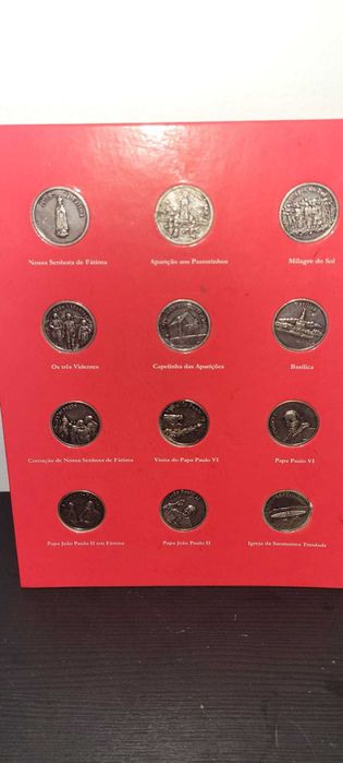 Coleção de Medalhas Santuário de Fátima