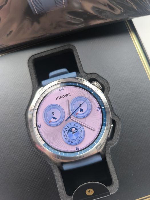 Годинник Huawei watch gt 5 46mm Blue Ідеальний стан