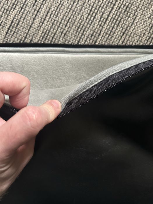Кожана сумка для ноутбуку макбуку 13-14 дюймів macbook pro air