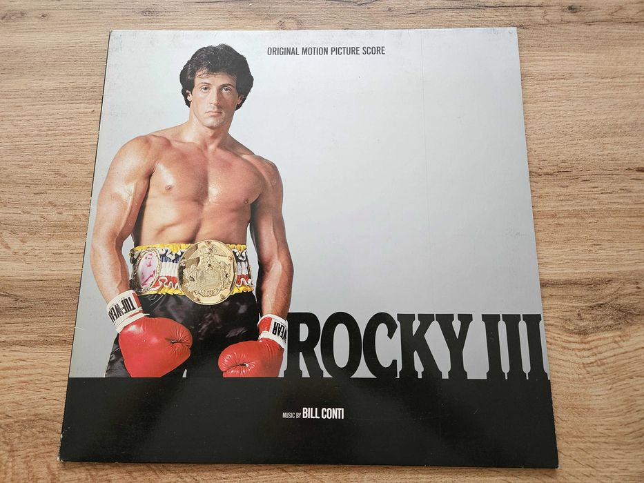 ROCKY III Original Motion Picture Score LP 1982 Wyd. 1 NM- Darmowa Wys