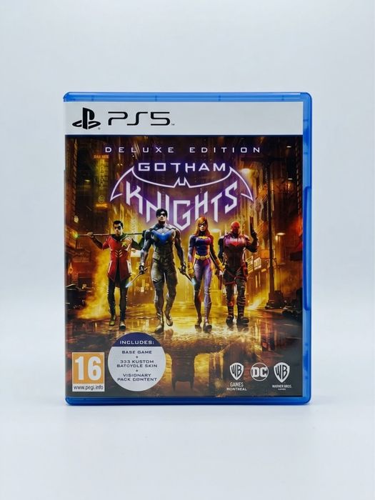 Gotham Knights Deluxe Edition PS5 – Como Novo / Excelente Estado
