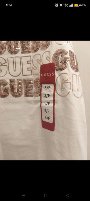 Guess bokserka damska biała rozm S