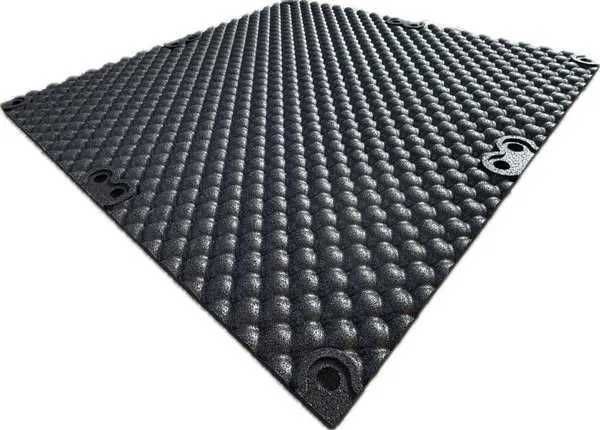 Mata gumowa kwadrat 40mm antishock 100x100 B-grade