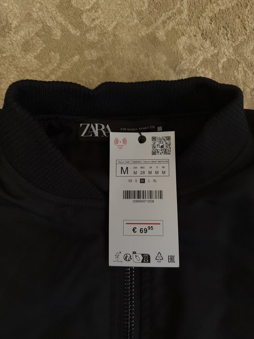 Бомбер Zara oversize