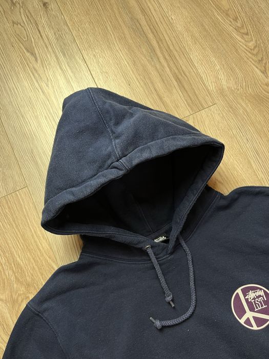 Stüssy IST Big logo Męska S Bluza z kapturem Hoodie Rap Skate