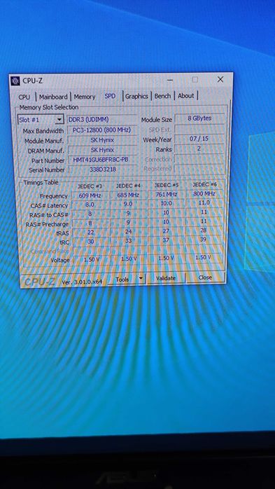 Pamięć RAM SK Hynix DDR3 32GB (4x8GB) 1600MHz PC3-12800U 1.5V