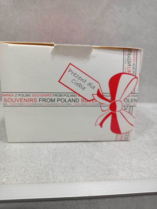 Kubek boss biały Godło