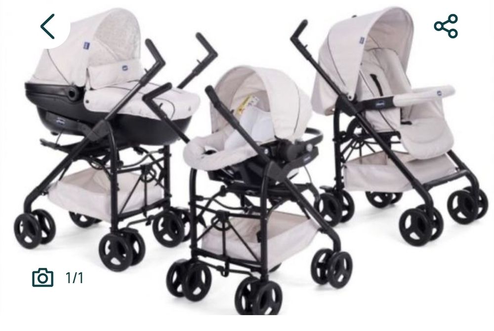 Carrinho Chicco idêntico ao da imagem