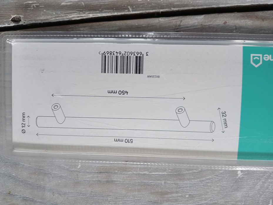 Stalowe uchwyty meblowe annatto