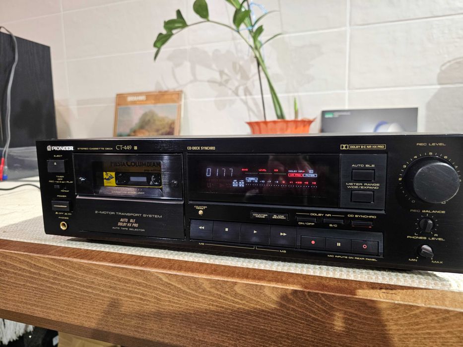Касетна дека Pioneer CT-449 DOLBY HX PRO