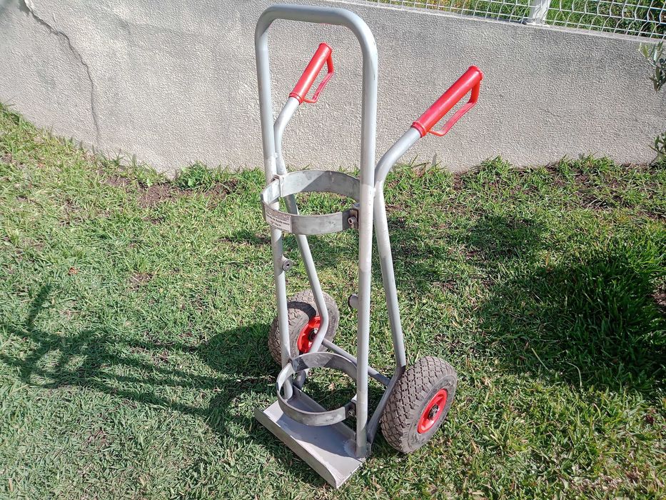 Carrinho de mão transporte garrafas ou outros materiais
