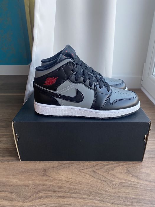Jordan 1 Mid Shadow Red 38 39 GS