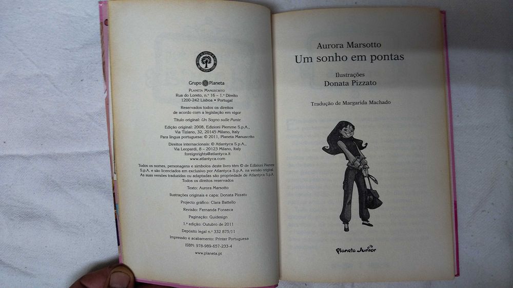 Um sonho em pontas - Aurora Marsotto