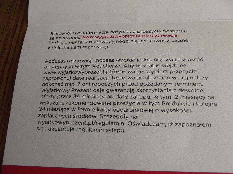 Voucher na nurkowanie Warszawa