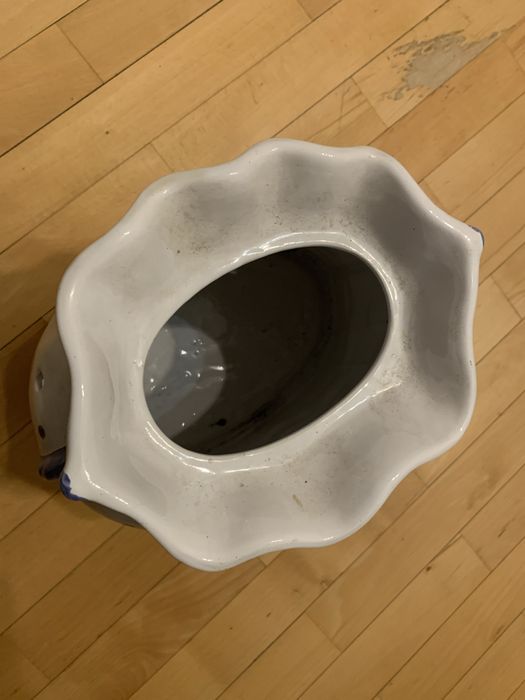 керамический горшок для хранения картофеля