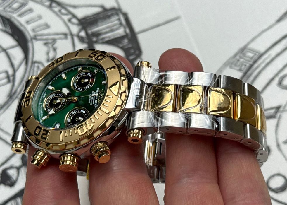 Годинник часы Invicta 25804 Subaqua Noma I 47 mm. Green EMERALD 200 MT
