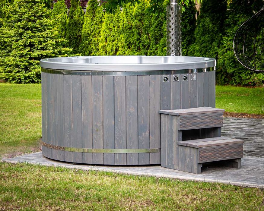 Balia ogrodowa akrylowa JACUZZI HOT TUB opalana drewnem OD PRODUCENTA