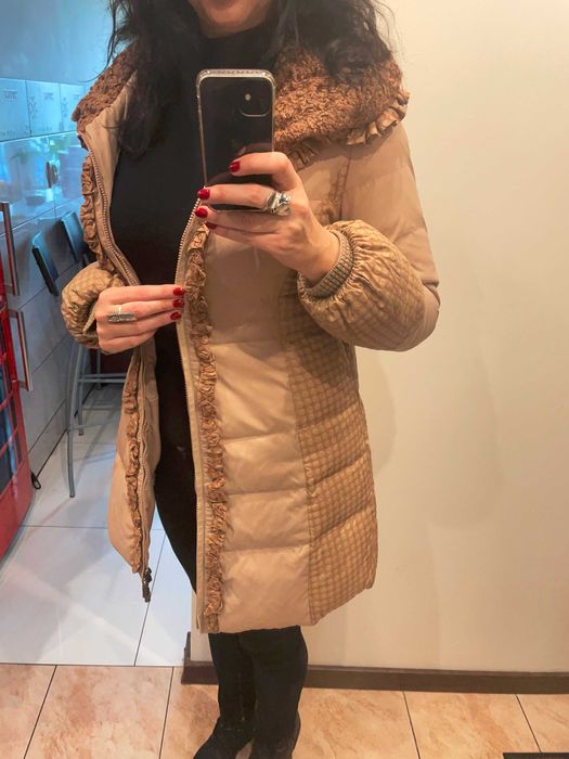 Super ciepła i elegancka  kurteczka Rufuete roz.XL