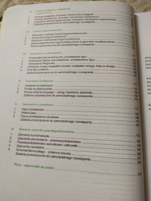 Paszport maturzysty - matematyka przed maturą - Klaudiusz Skoracki