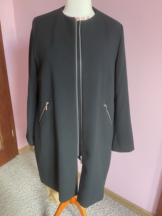 Flauszowy plaszcz polskiej produkcji  42/44/46