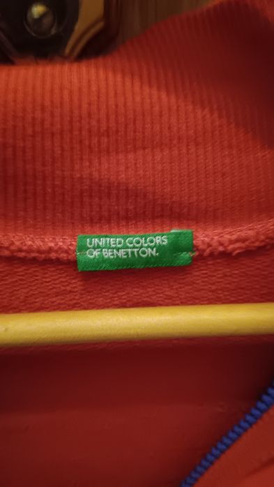 Casaco vermelho benetton