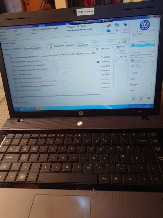 Zestaw Diagnostyczny VAG ODIS | Laptop HP 625 + Głowica VAS 6154
