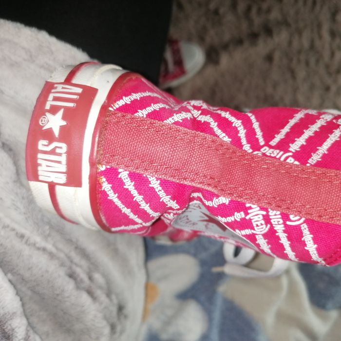 Trampki converse czerwone