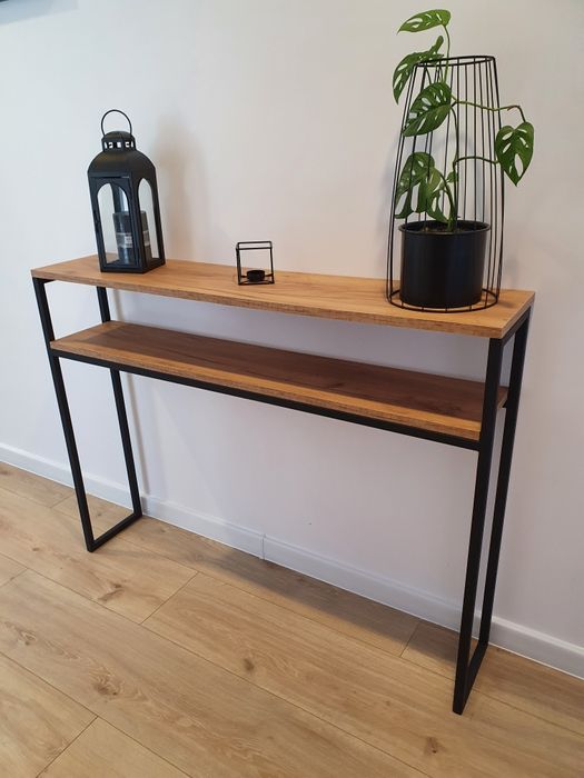 Konsola industrialna LOFT półka komoda na wymiar